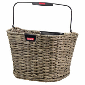 KlickFix Schilf front Basket - Brown