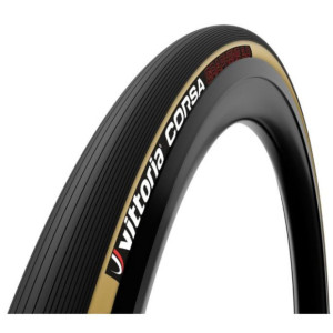 Vittoria Corsa Graphene 2.0 Tire - 700x25c - Black/Beige
