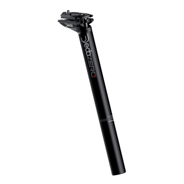 Deda Elementi Zero1 Seat Post - 31.6x350 mm - Black