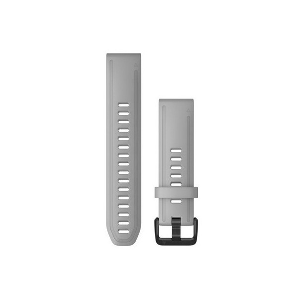 Garmin QuickFit Watchband for Fenix 6S - Silicone Powdery Grey