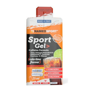 NamedSport Sport Gel Energetic Gel - Cola-Lime - 25 ml