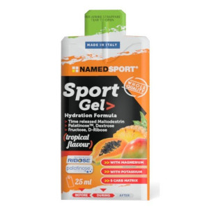 NamedSport Sport Gel Energetic Gel - Tropical - 25 ml