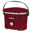 Ortlieb Up-Town Design Handlebar Bag - Floral - Red