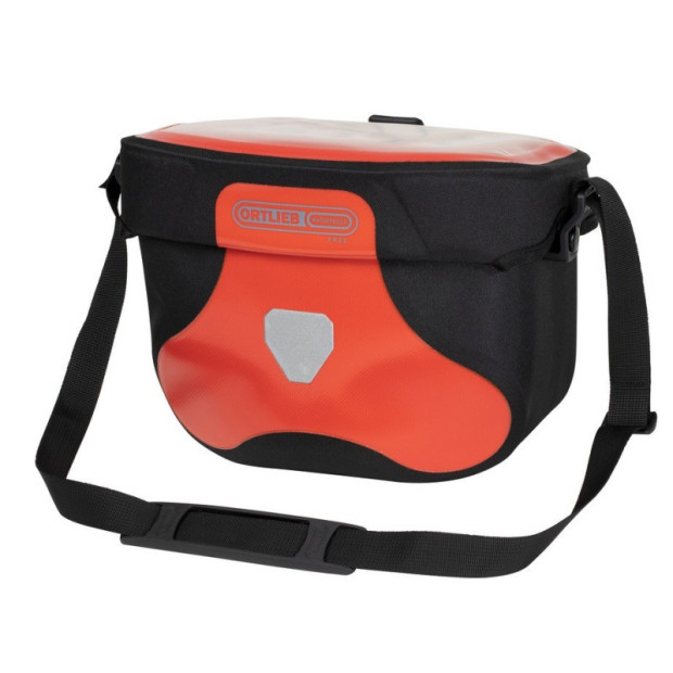 Ortlieb Ultimate Six Free Handlebar Bag 6.5L Rust/Black