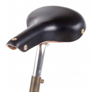 Berthoud Leather Saddle Aubisque - Black -