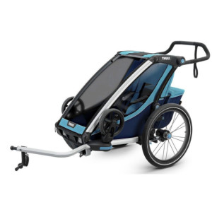 Thule Chariot Cross 1 Trailer - 1 Seat - Blue