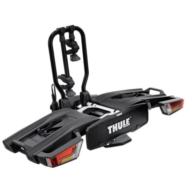 Thule EasyFold XT 933 Towbar Mounted Bike Carriers - 2 Bikes - 13 Pins - Black