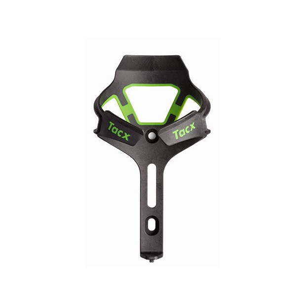 Tacx Ciro Bottle-Cage - Matte Black-Green