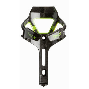 Tacx Ciro Bottle-Cage - Glossy Black-Green