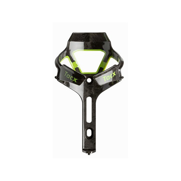 Tacx Ciro Bottle-Cage - Glossy Black-Green