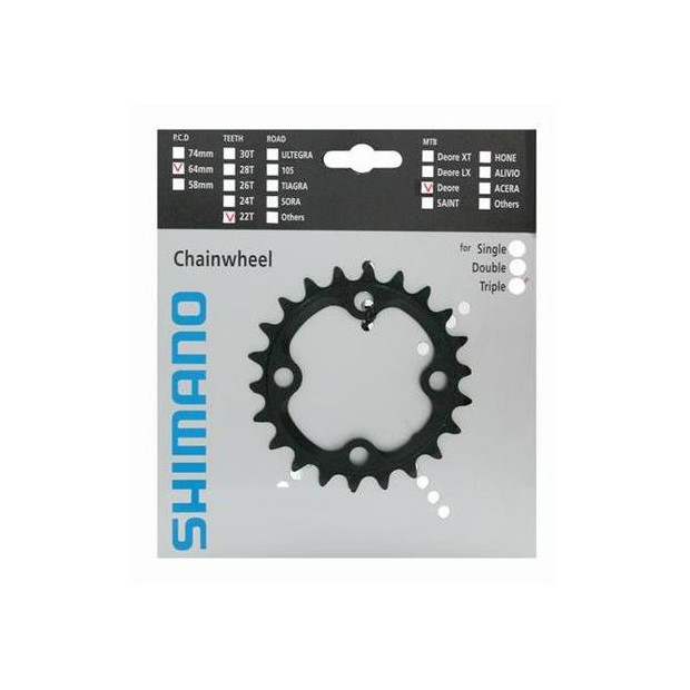 Shimano Deore FC-M590 Inner Chainring - 22 Teeth 