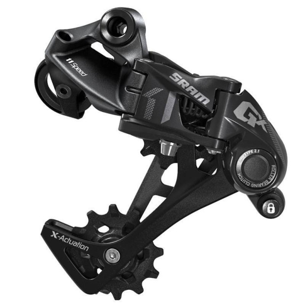 SRAM GX 11 s Rear Derailleur - Long Clevis - Black