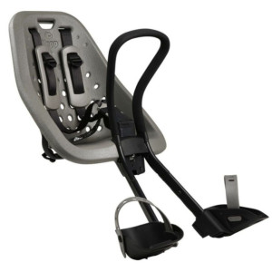Thule Yepp Mini Front Child Seat - Stem Mounting - Silver