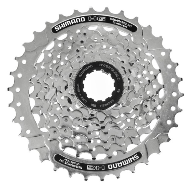 Shimano Acera CS-HG41 Cassette - 8 Speed - 11/34 Teeth