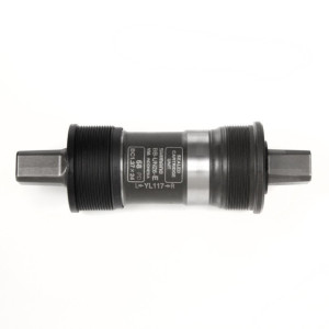 Shimano Alivio BB-UN26 Bottom Bracket - 117/68mm - Square - E-Type