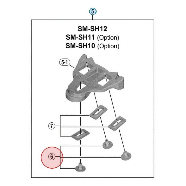 Shimano Dura-Ace PD-R9100 Cleat Screws