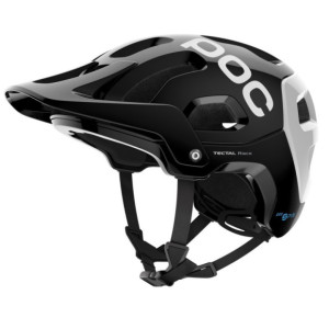 POC Tectal Race SPIN Helmet - Uranium Black-Hydrogen White