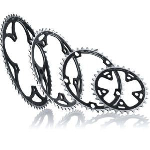 Miche Supertype 130 mm 9/10 s Outside Chainring - Black