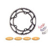 Stronglight Type S Road Internal Chainring 130mm 9/10S Black