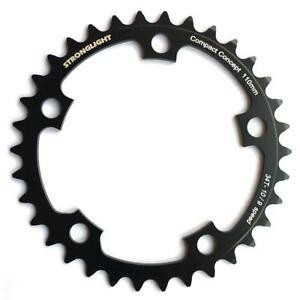 Stronglight Type S Road Internal Chainring 110mm 9/10S Black