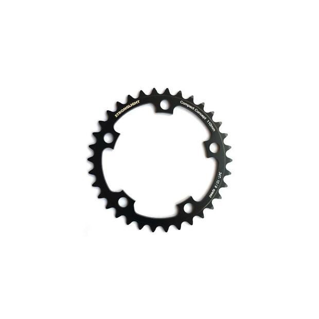 Stronglight Type S Road Internal Chainring 110mm 9/10S Black