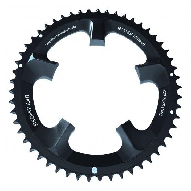 Stronglight Ultegra FC-6700 External Road Chainring 130mm 10S CT² Black