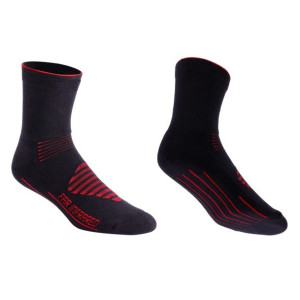 BBB  FirFeet Winter Socks Black/Red