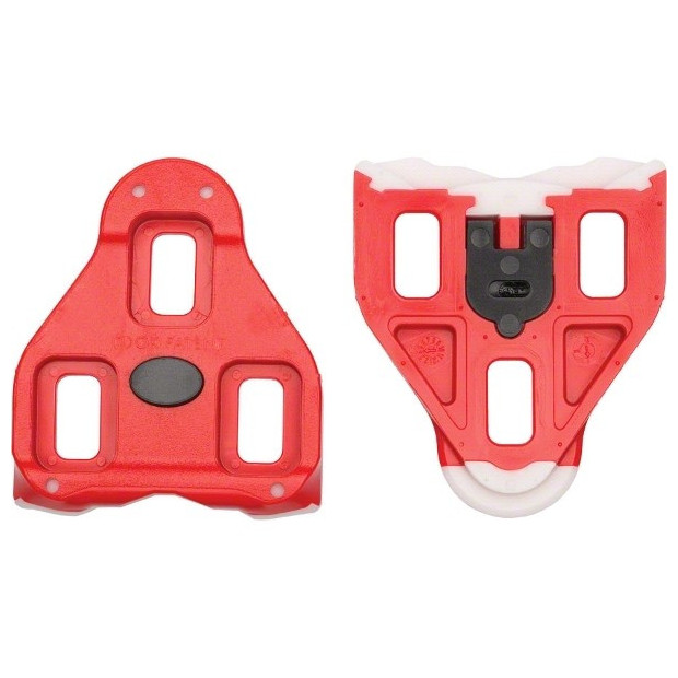 Look Delta cleats - Red 9°