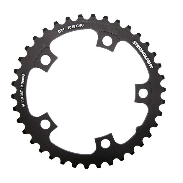 Stronglight E-Shifting CT² Shimano Dura Ace 130 mm FC-7900 Chainring - Inside