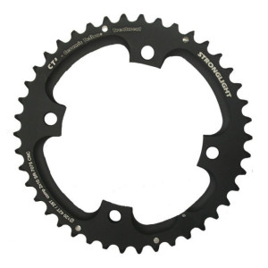 Stronglight MTB Type CT2 Sram 120 mm 10 s Outside Double Chainring - Black
