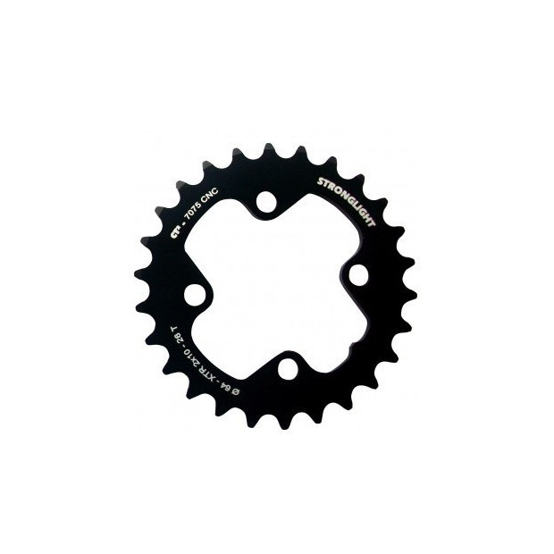 Stronglight MTB Type CT2 Shimano XTR FC-M980 64 mm 10 s Inside Double Chainring - Black