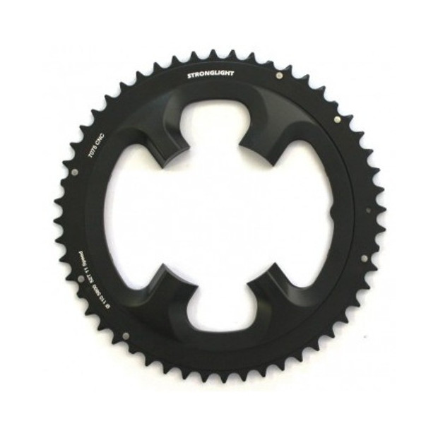 Stronglight Type 7075 Shimano 105 FC-5800 110 mm Outside Chainring - Black