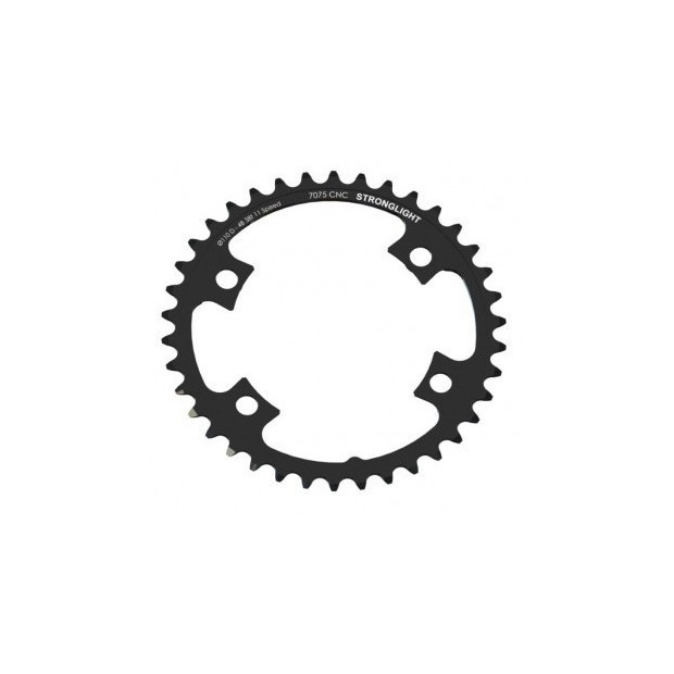 Stronglight Type 7075 Shimano 105 FC-5800 110 mm Inside Chainring - Black