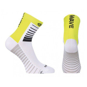 Northwave Socks Sonic - White/Yellow Fluo