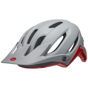 Bell 4Forty Helmet - Matte Grey/Crimson