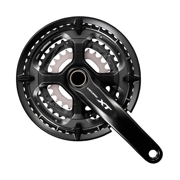 Shimano Deore XT FC-T8000 [48-36-26] Trekking Crankset Grey - Integrated  Axle