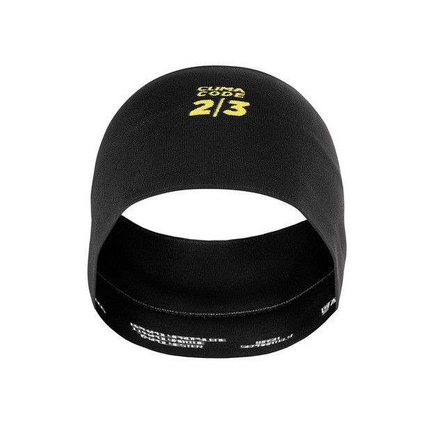 Assos Spring Fall Headband Underhelmet Black