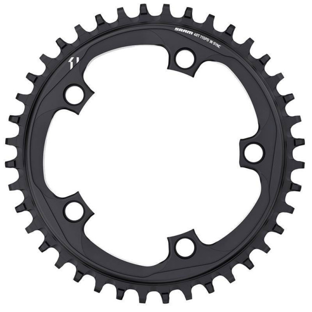 SRAM X-Sync Chainring 110 mm 38/40 Teeth BB30/GXP 1x11S Black