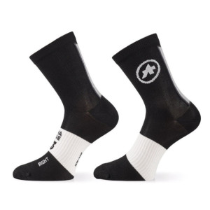Assos Summer Socks Black/White