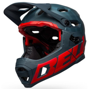 Bell Super DH MIPS Helmet Blue/Crimson