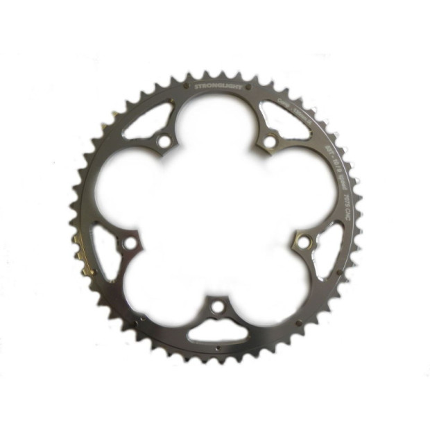Stronglight Type A - 7075T6 Campagnolo 135 mm 9/10 Outside Chainring - Silver
