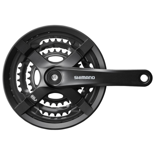 Shimano FC-TY 501 MTB Crankset - 48/38/28