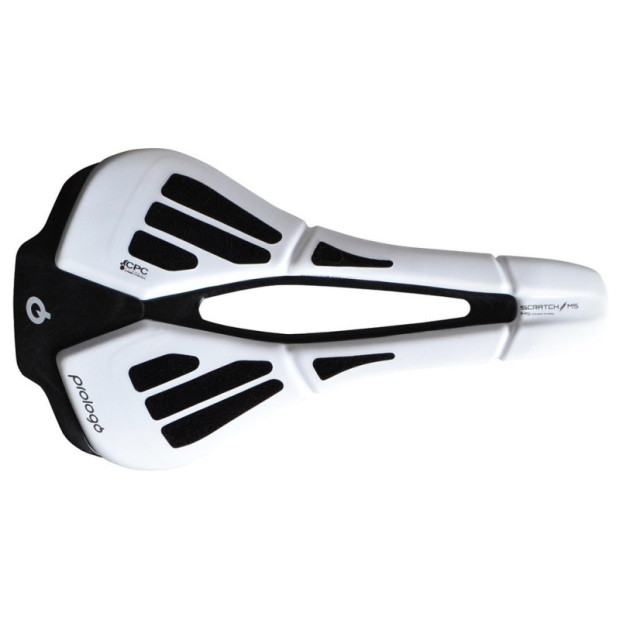 Prologo Scratch M5 CPC PAS Tirox Saddle 250x140 mm White/Black