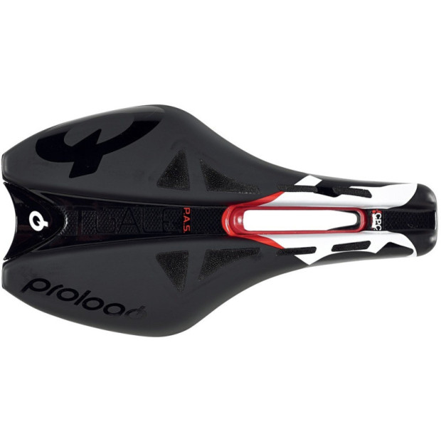 Prologo T-Gale TT CPC PAS Tirox Triathlon Saddle 240x128 mm Black/White