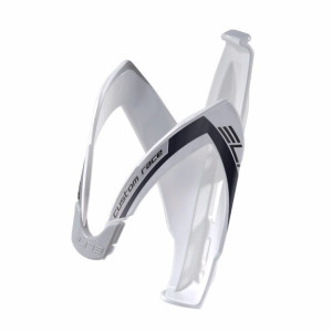 Bottle-cage Elite Custom Race - White / Black