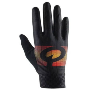 Prologo Faded Long Gloves Black/Orange