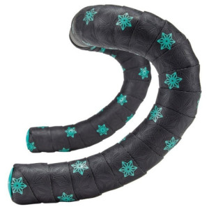 Supacaz Super Sticky Kush Galaxy Bar Tape Black/Celeste