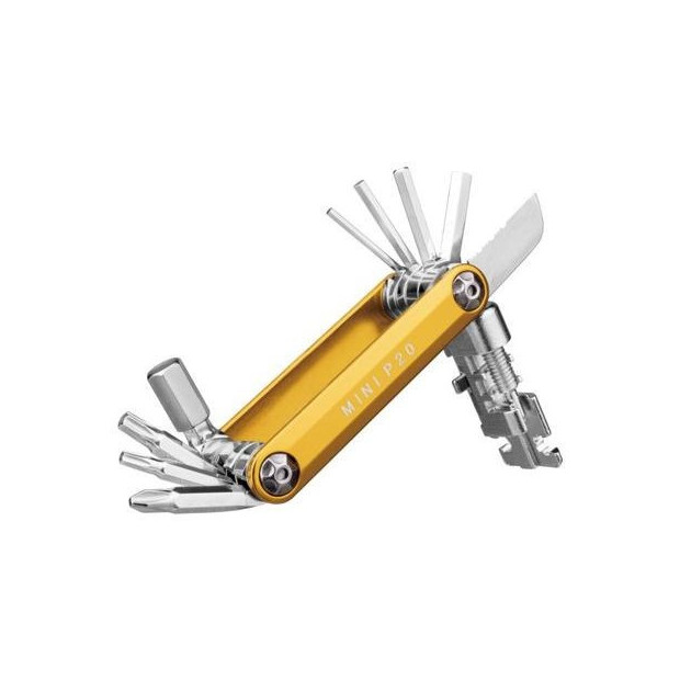 Topeak Mini P20 Multifunction Tool Gold