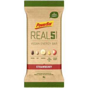 PowerBar Real5 Vegan Energetic Bar Strawberry 65g