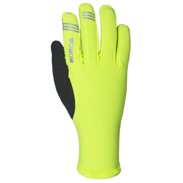 Wowow Morning Breeze Reflective Long Gloves Yellow Fluo